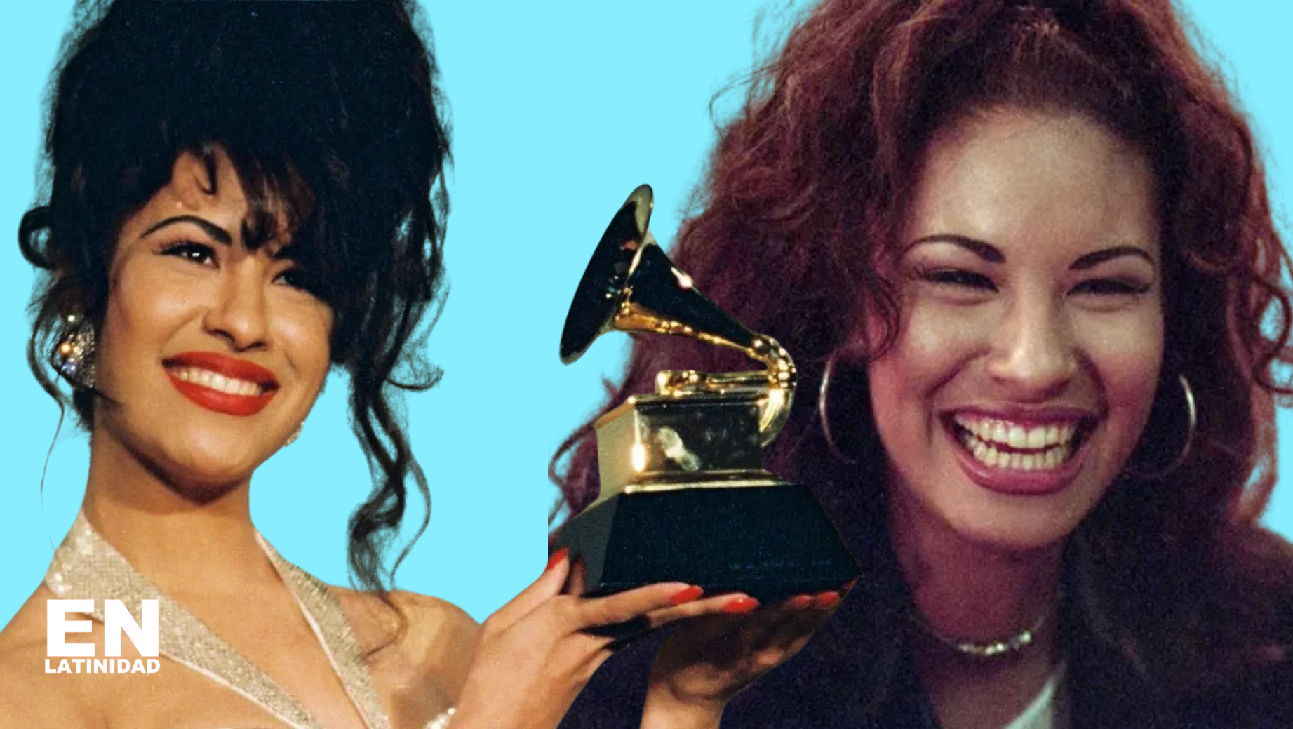 Selena Quintanilla performing on stage in a signature sparkly purple jumpsuit, smiling as she captivates the crowd with her iconic style and energy.